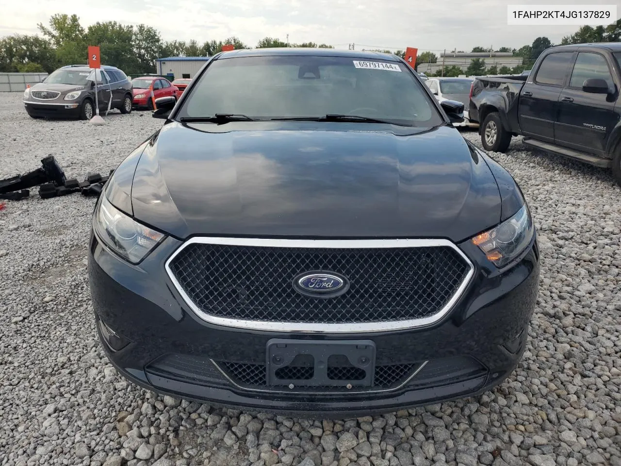 2018 Ford Taurus Sho VIN: 1FAHP2KT4JG137829 Lot: 69797144