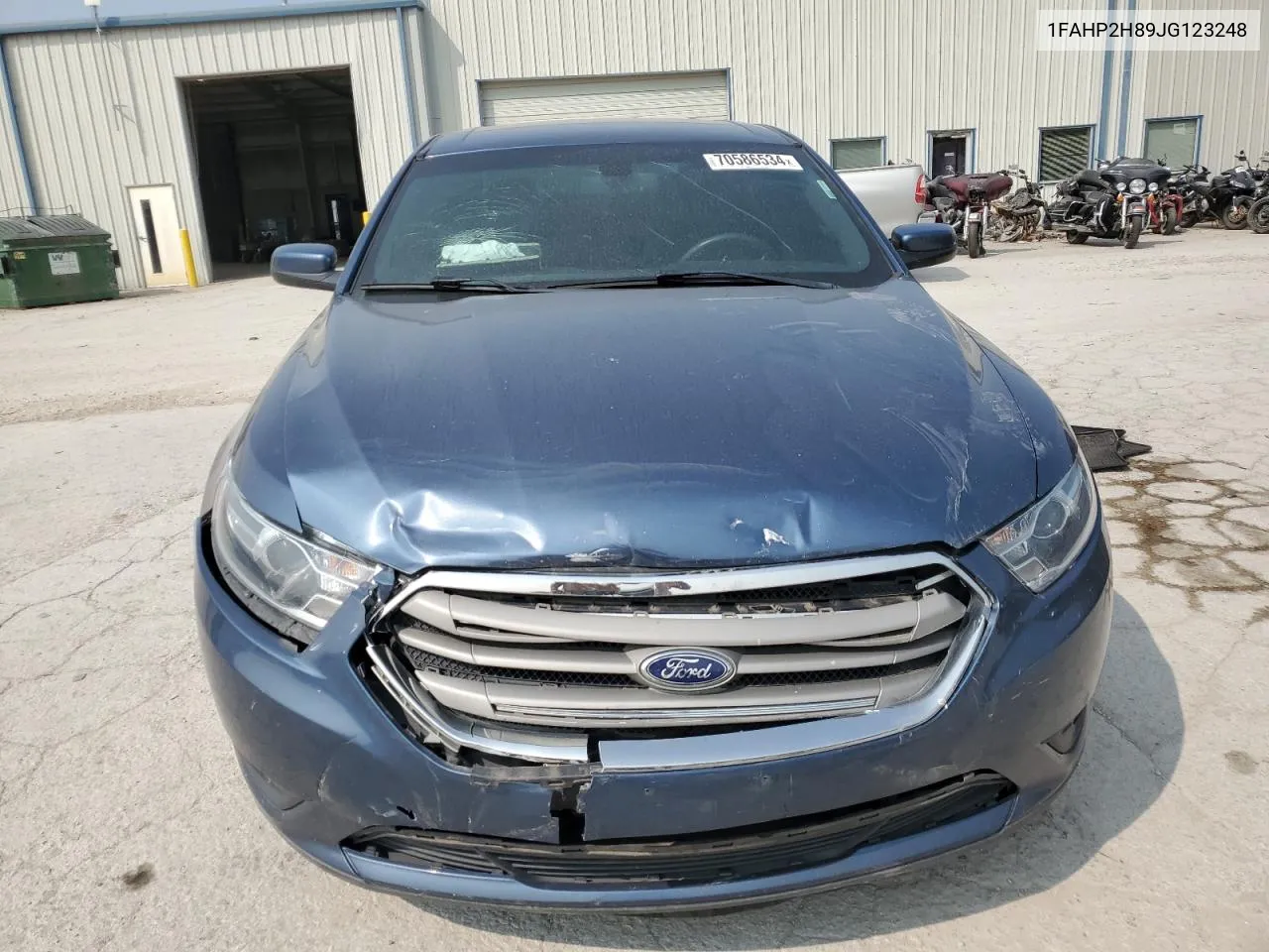 2018 Ford Taurus Sel VIN: 1FAHP2H89JG123248 Lot: 70586534