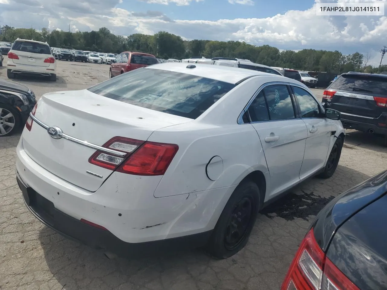 2018 Ford Taurus Police Interceptor VIN: 1FAHP2L81JG141511 Lot: 71441944