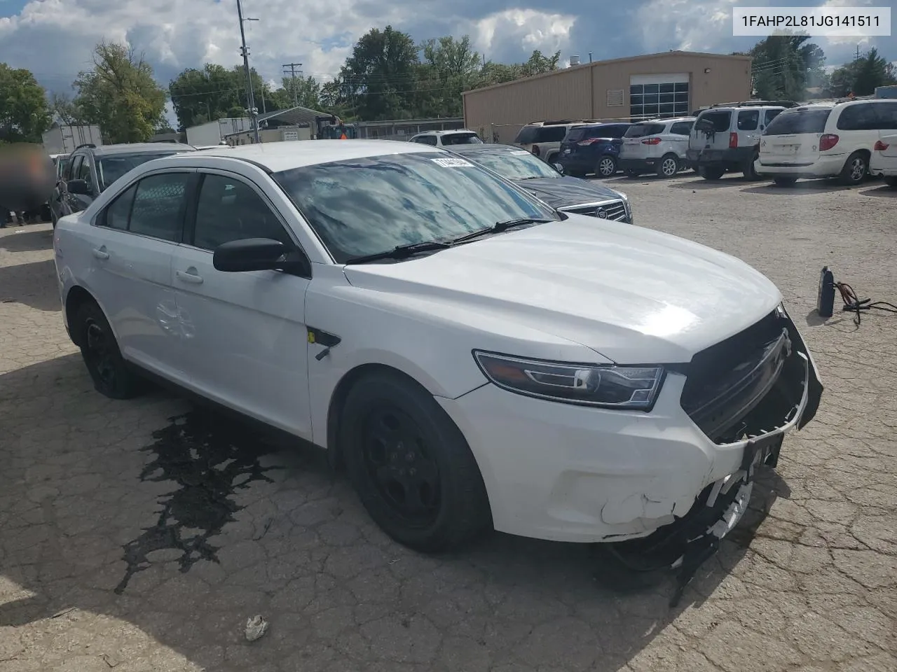 2018 Ford Taurus Police Interceptor VIN: 1FAHP2L81JG141511 Lot: 71441944