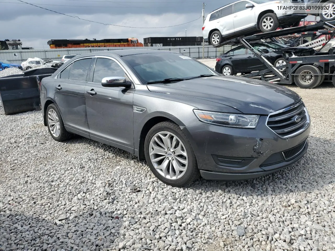 2018 Ford Taurus Limited VIN: 1FAHP2F83JG109820 Lot: 72960844