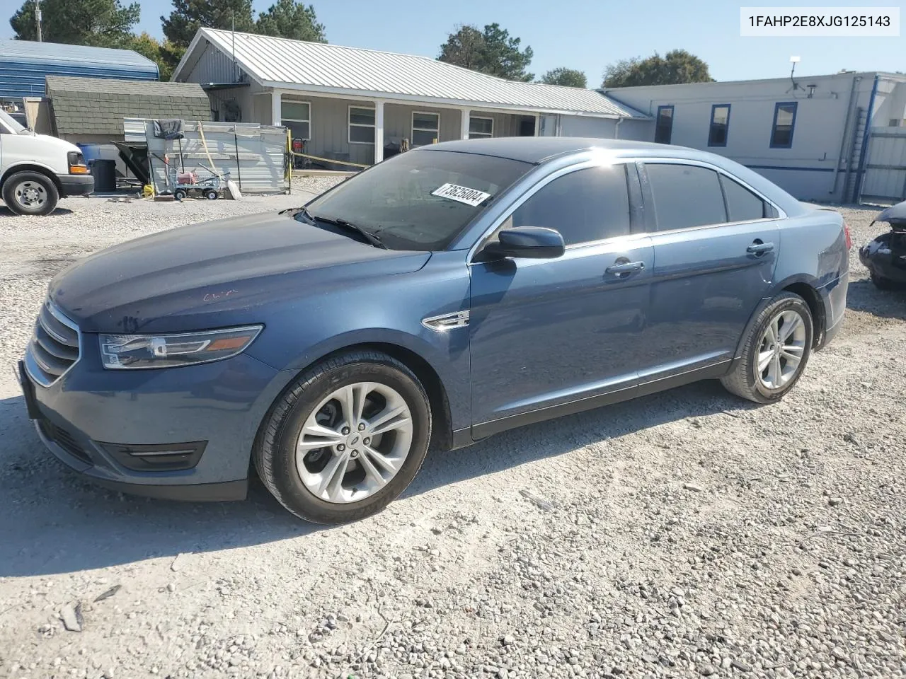 2018 Ford Taurus Sel VIN: 1FAHP2E8XJG125143 Lot: 73625004