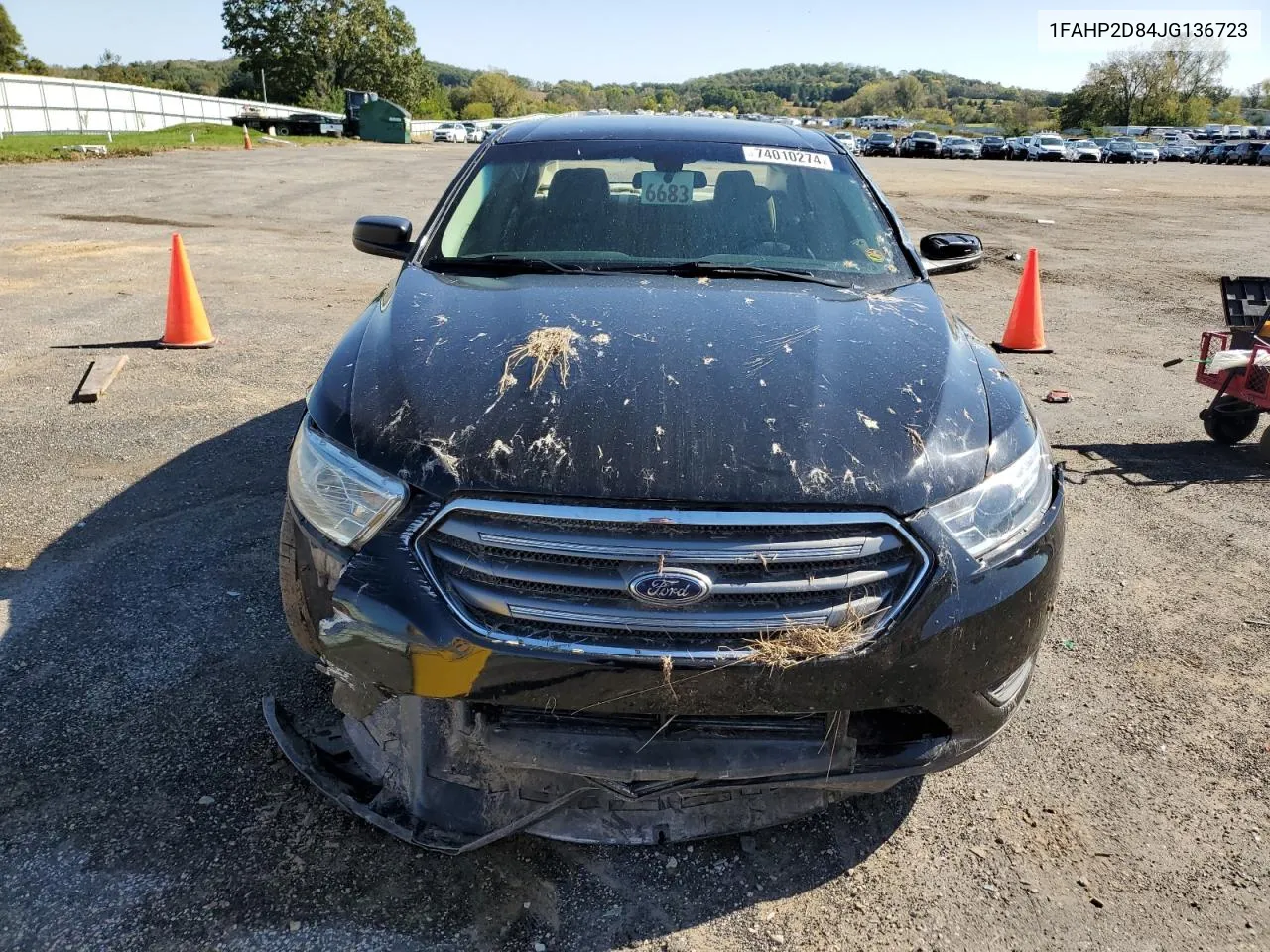 2018 Ford Taurus Se VIN: 1FAHP2D84JG136723 Lot: 74010274