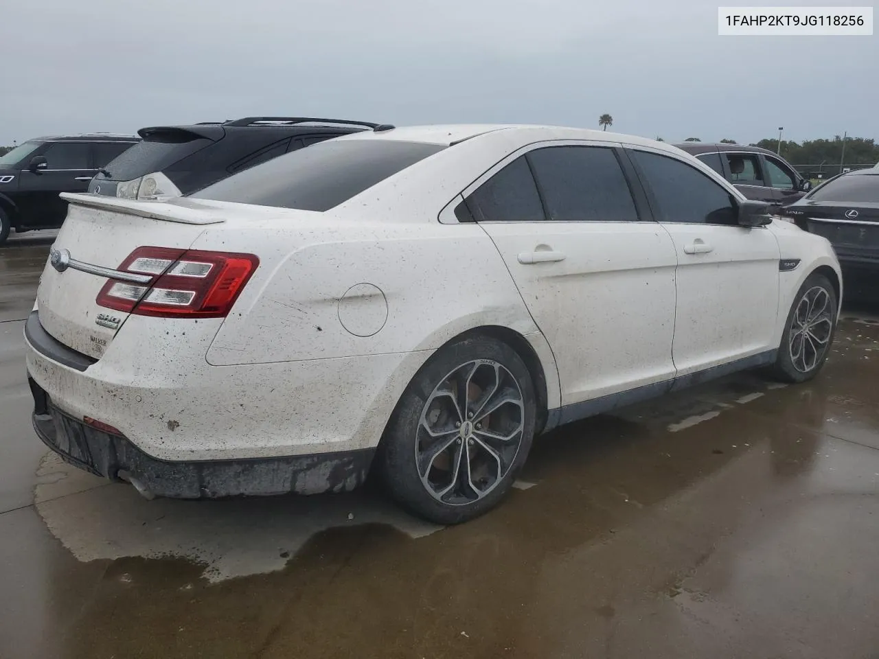 2018 Ford Taurus Sho VIN: 1FAHP2KT9JG118256 Lot: 74635174