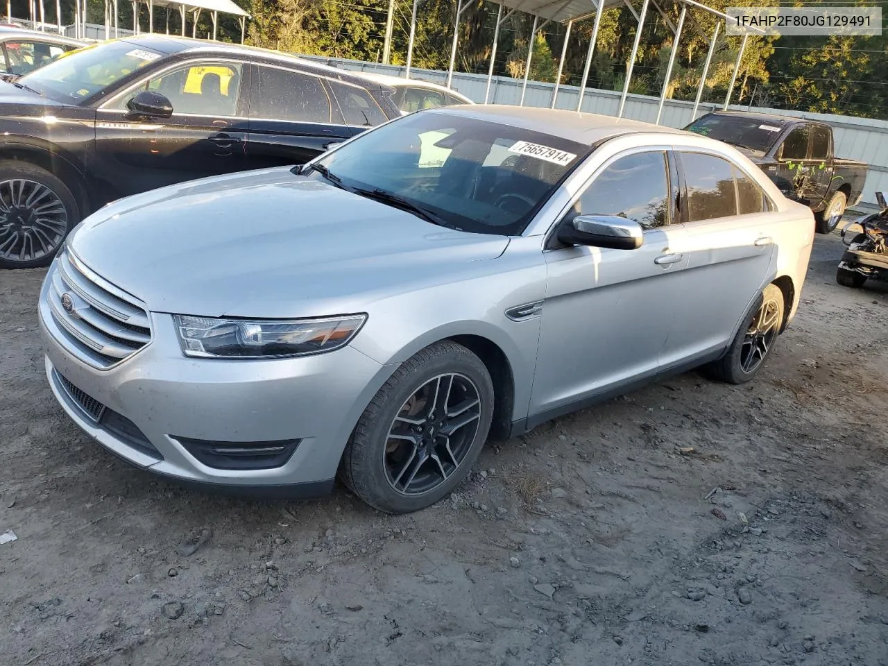 2018 Ford Taurus Limited VIN: 1FAHP2F80JG129491 Lot: 75657914