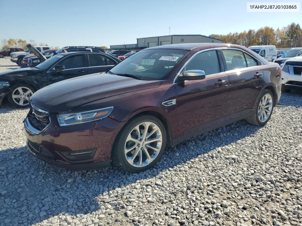 2018 Ford Taurus Limited VIN: 1FAHP2J87JG103865 Lot: 77111204