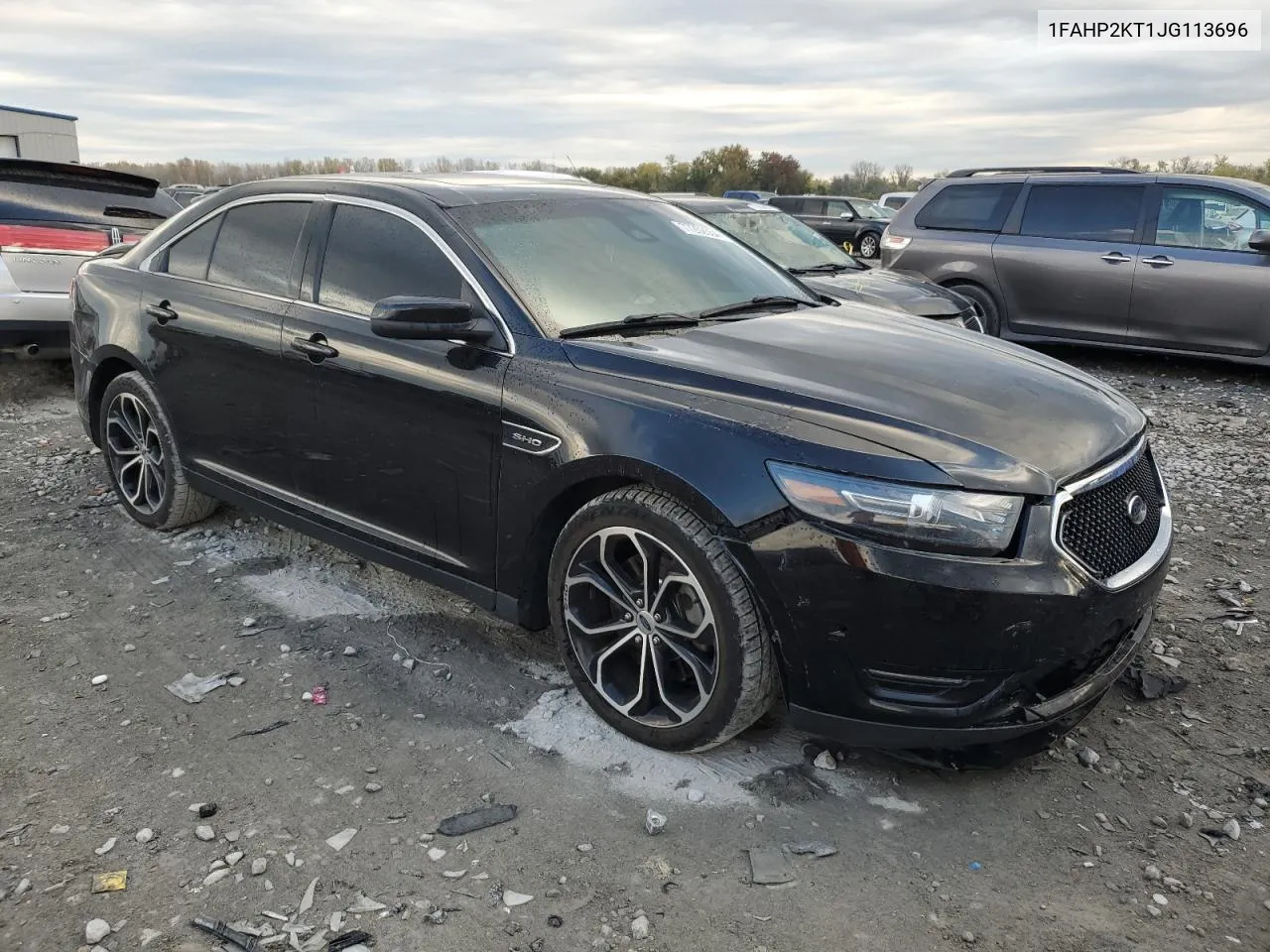 2018 Ford Taurus Sho VIN: 1FAHP2KT1JG113696 Lot: 77252554