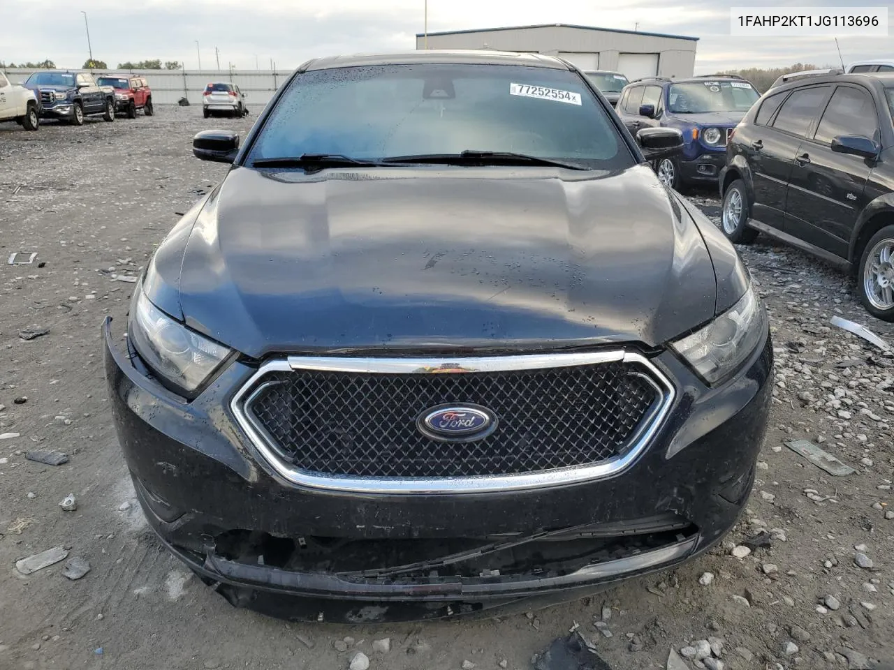 2018 Ford Taurus Sho VIN: 1FAHP2KT1JG113696 Lot: 77252554