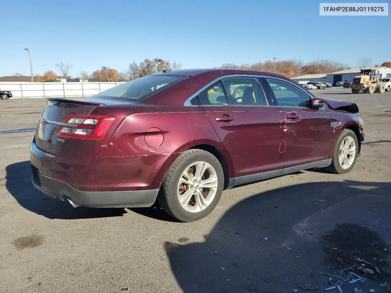 2018 Ford Taurus Sel VIN: 1FAHP2E88JG119275 Lot: 78938704