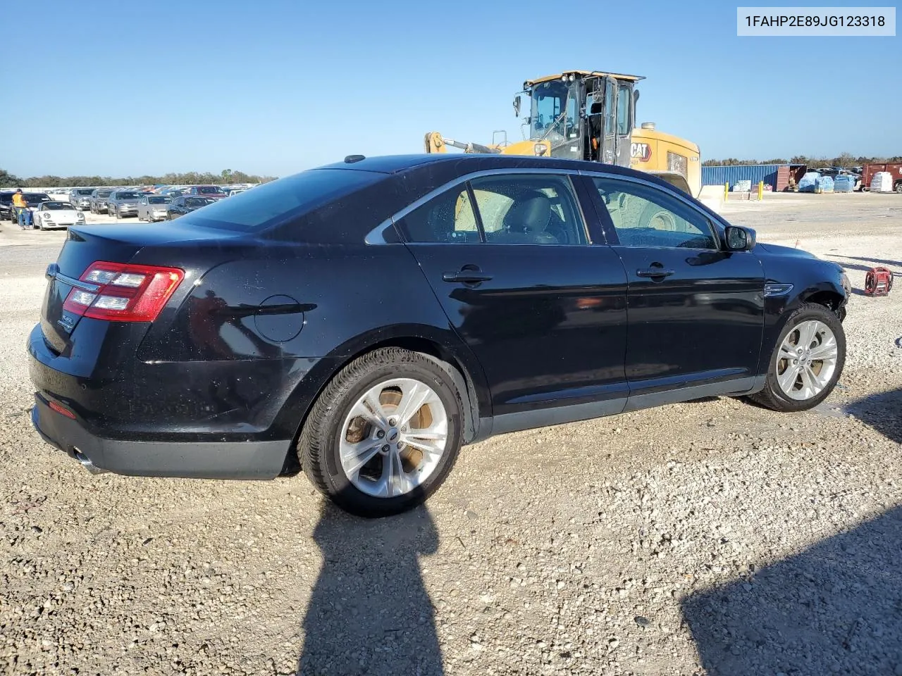 2018 Ford Taurus Sel VIN: 1FAHP2E89JG123318 Lot: 79782184