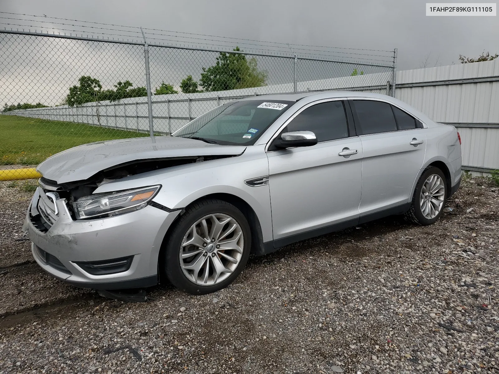 2019 Ford Taurus Limited VIN: 1FAHP2F89KG111105 Lot: 54601204