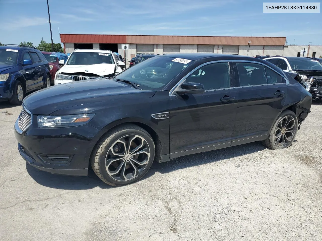 2019 Ford Taurus Sho VIN: 1FAHP2KT8KG114880 Lot: 57036094