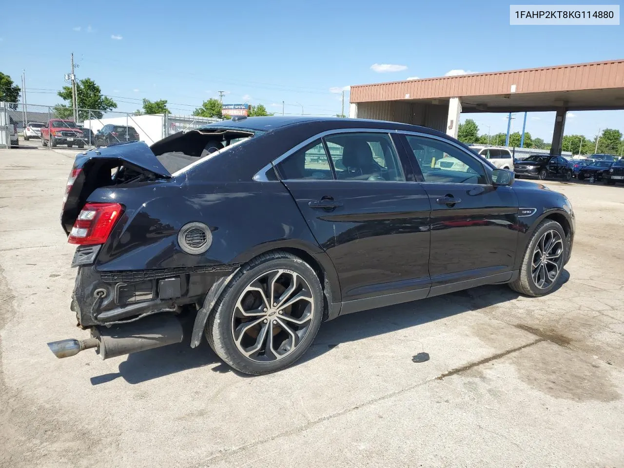 2019 Ford Taurus Sho VIN: 1FAHP2KT8KG114880 Lot: 57036094