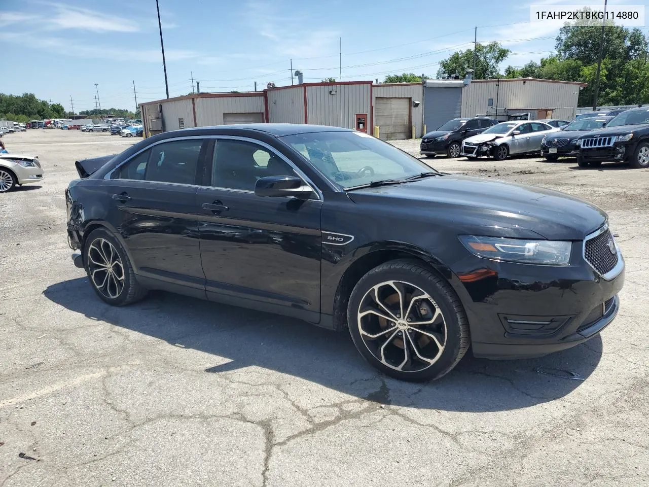 2019 Ford Taurus Sho VIN: 1FAHP2KT8KG114880 Lot: 57036094