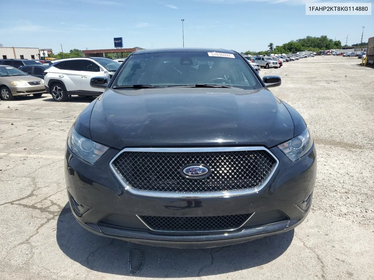 2019 Ford Taurus Sho VIN: 1FAHP2KT8KG114880 Lot: 57036094