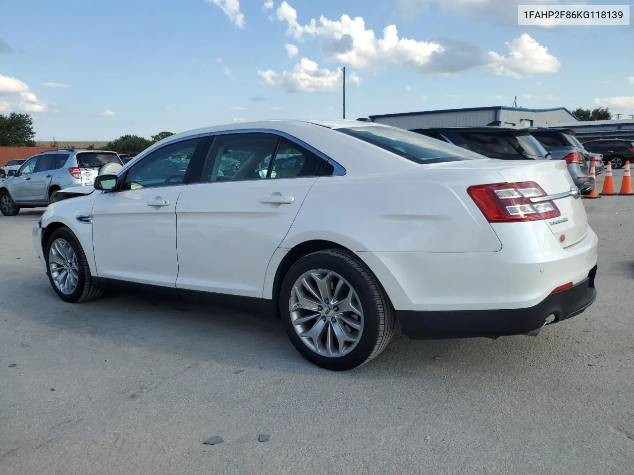 2019 Ford Taurus Limited VIN: 1FAHP2F86KG118139 Lot: 72033884