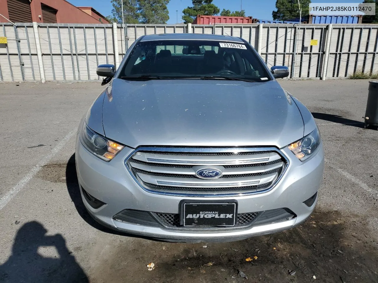 2019 Ford Taurus Lim VIN: 1FAHP2J85KG112470 Lot: 76559284