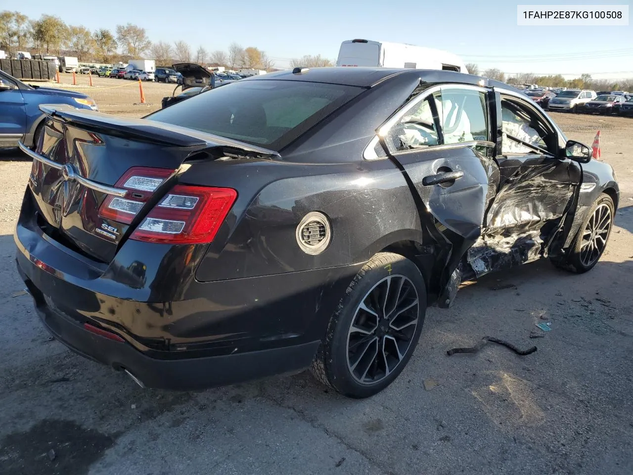 2019 Ford Taurus Sel VIN: 1FAHP2E87KG100508 Lot: 78101304