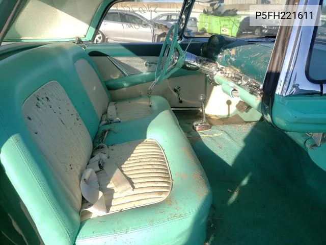 1955 Ford Thunderbir VIN: P5FH221611 Lot: 61403814