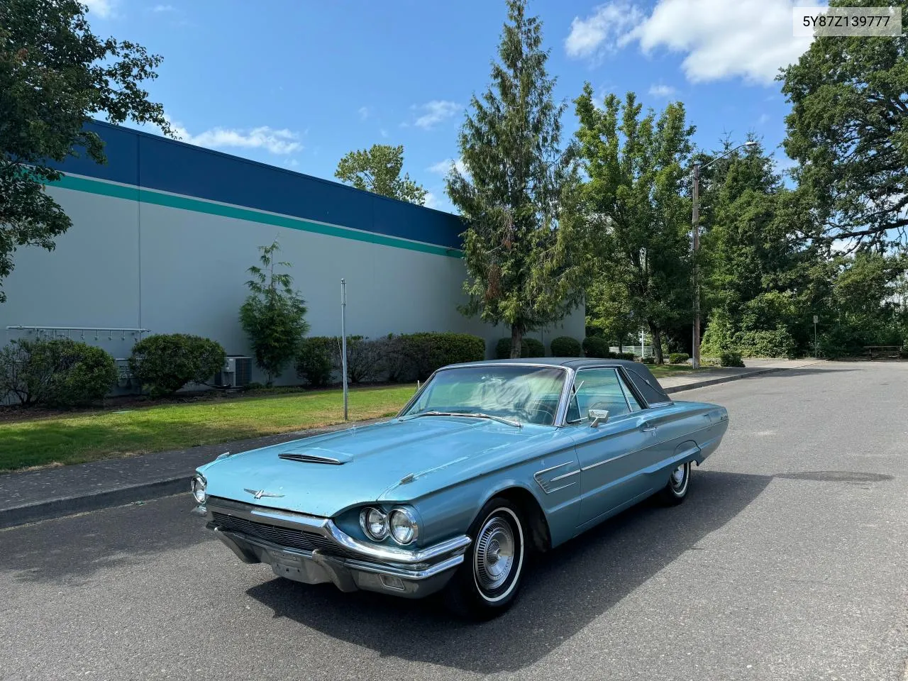 1965 Ford T Bird VIN: 5Y87Z139777 Lot: 76088874