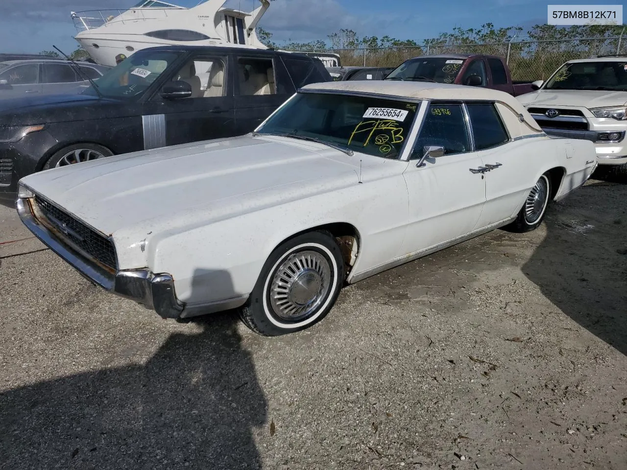 1967 Ford T Bird VIN: 57BM8B12K71 Lot: 76255654