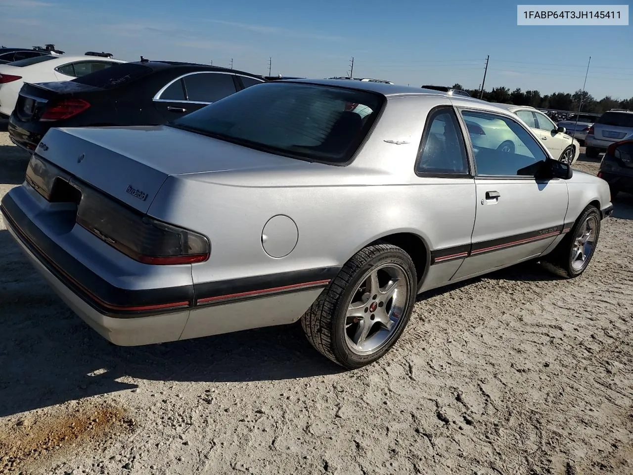 1988 Ford Thunderbird VIN: 1FABP64T3JH145411 Lot: 78222654