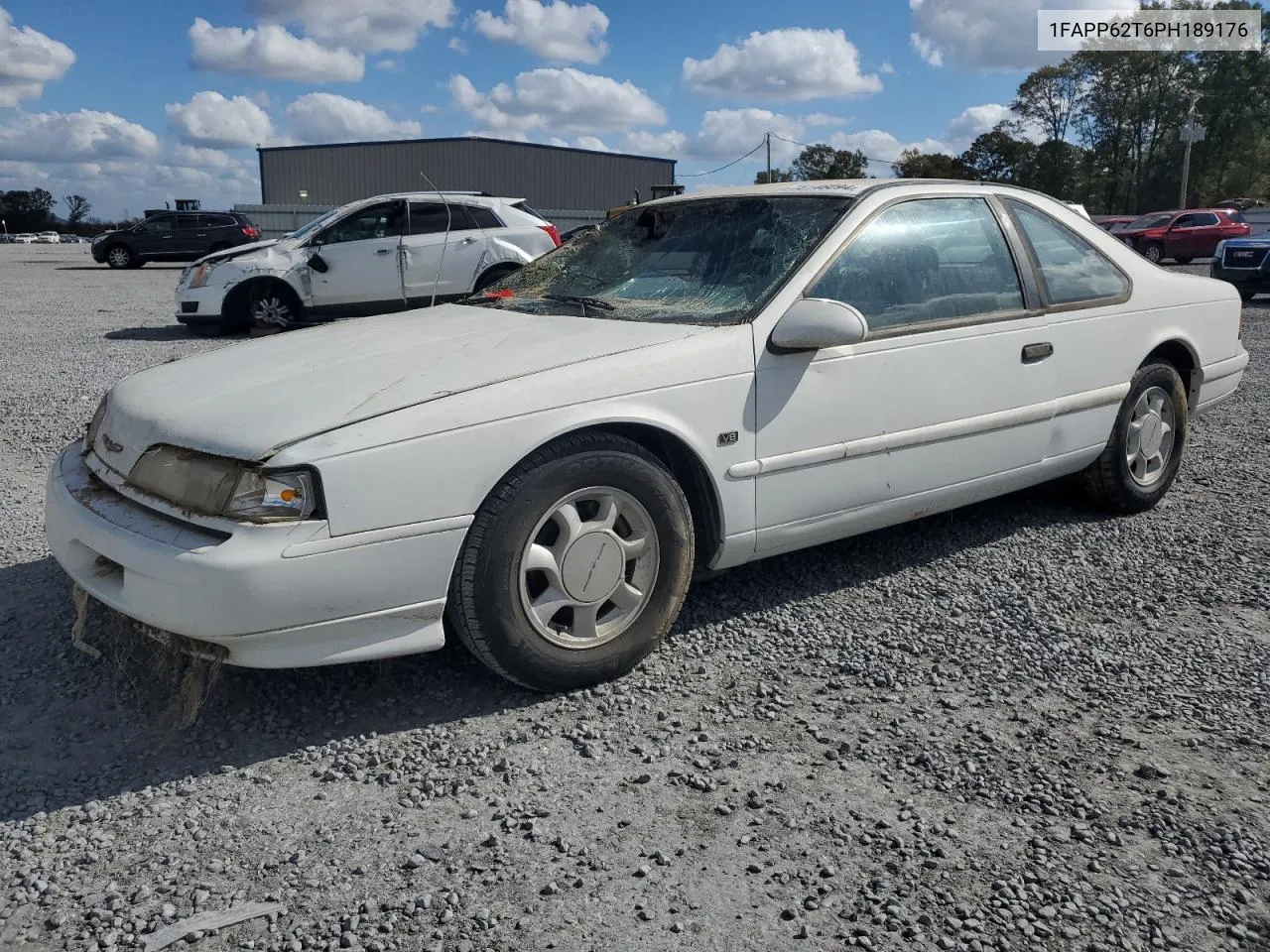 1993 Ford Thunderbird Lx VIN: 1FAPP62T6PH189176 Lot: 78146094