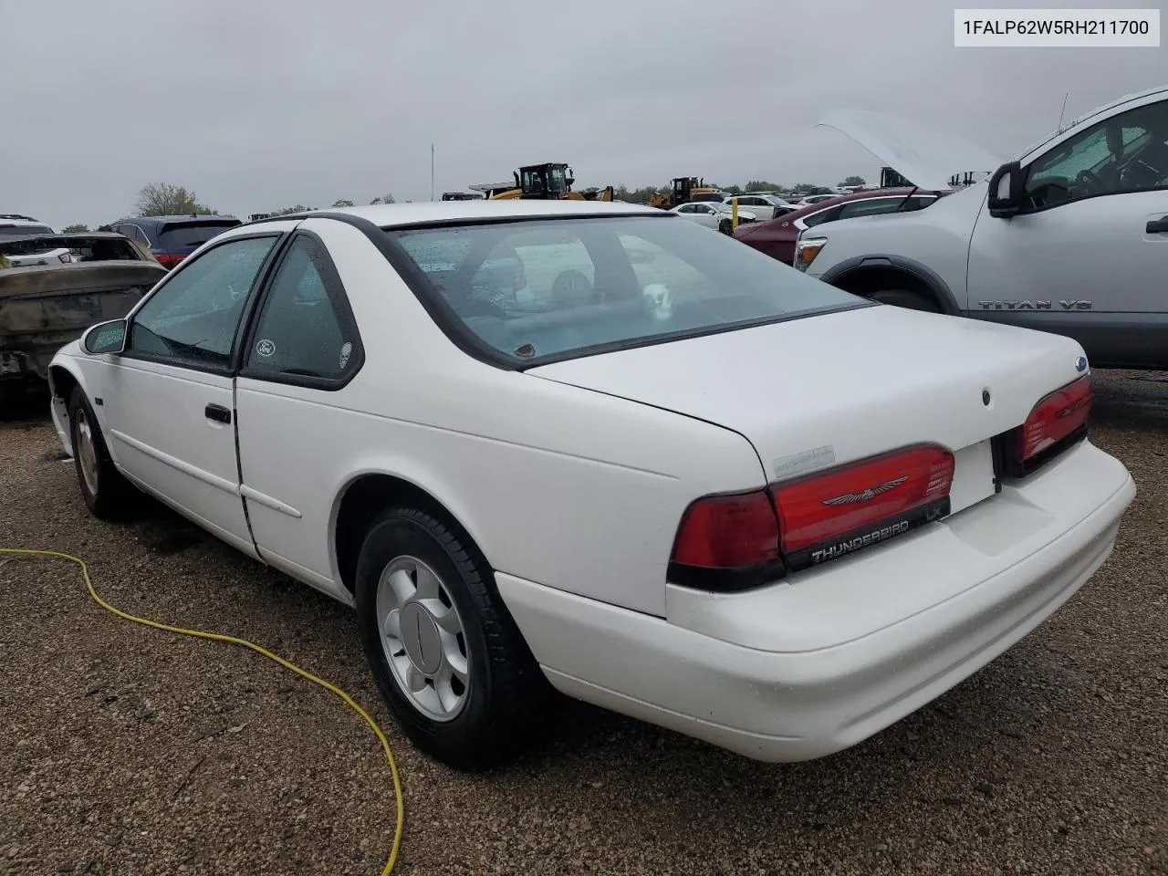 1994 Ford Thunderbird Lx VIN: 1FALP62W5RH211700 Lot: 72046634