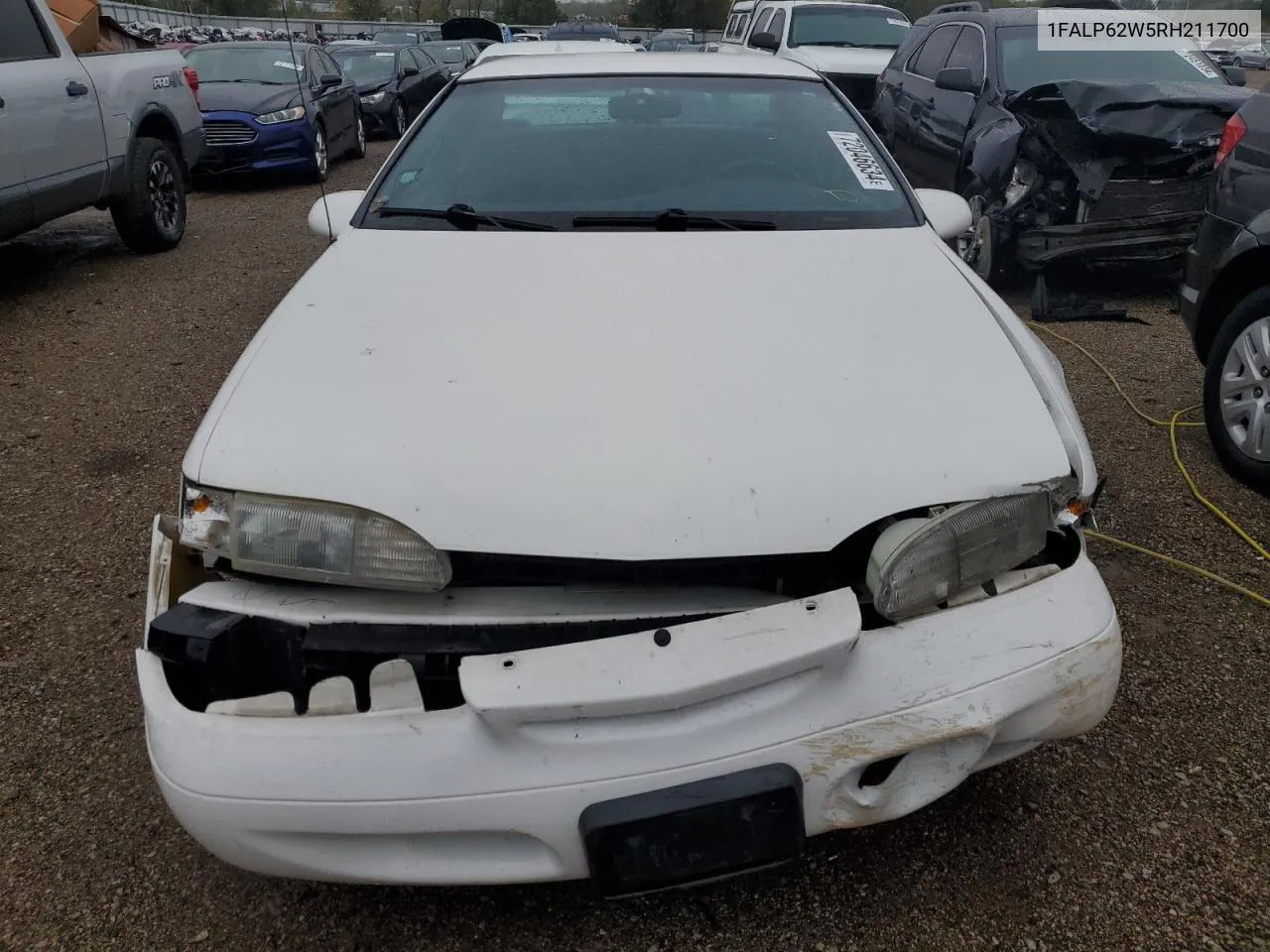 1994 Ford Thunderbird Lx VIN: 1FALP62W5RH211700 Lot: 72046634