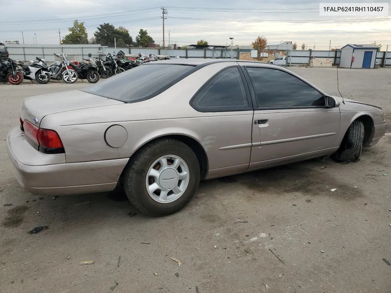 1994 Ford Thunderbird Lx VIN: 1FALP6241RH110457 Lot: 76384254