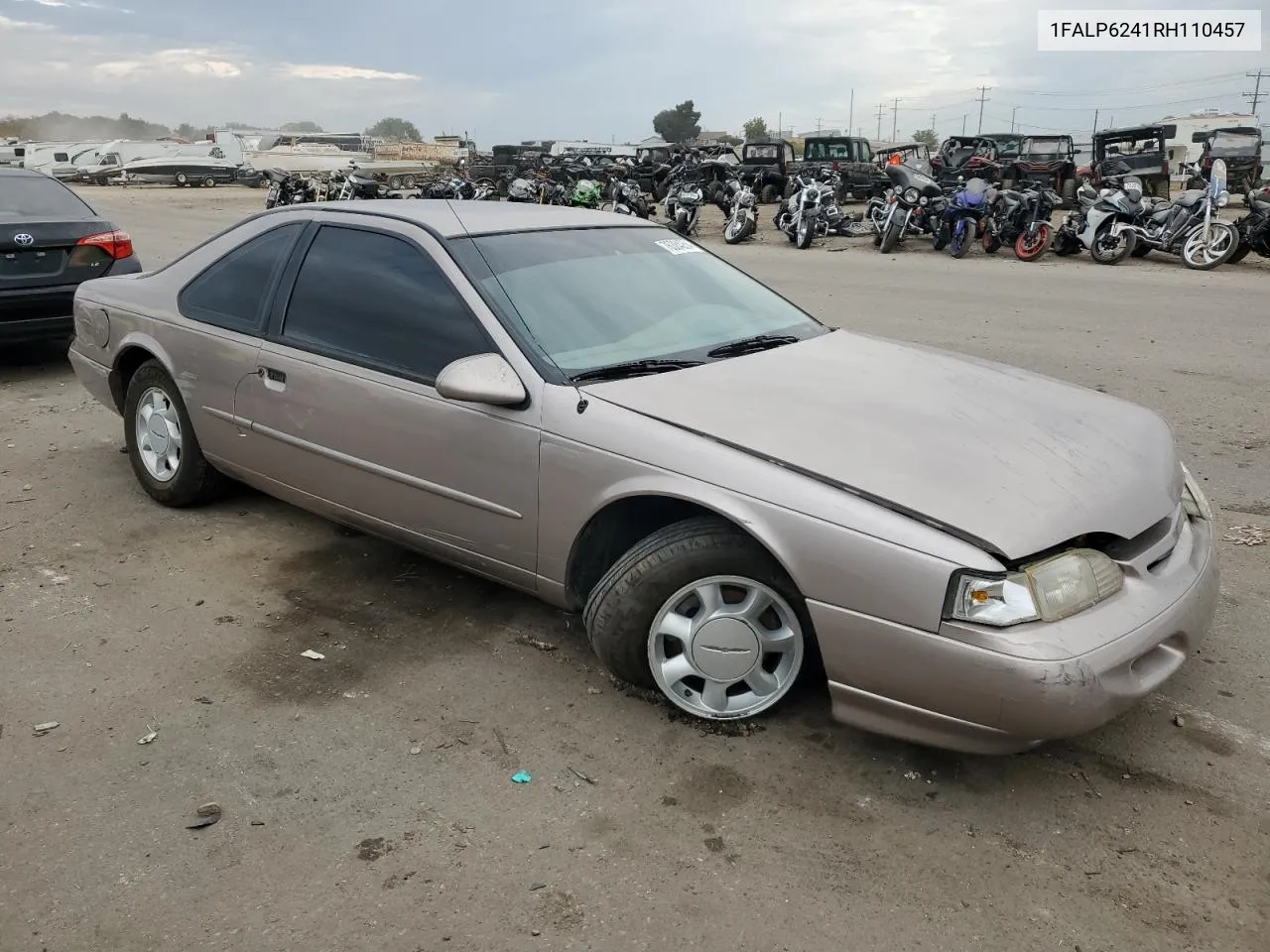 1994 Ford Thunderbird Lx VIN: 1FALP6241RH110457 Lot: 76384254