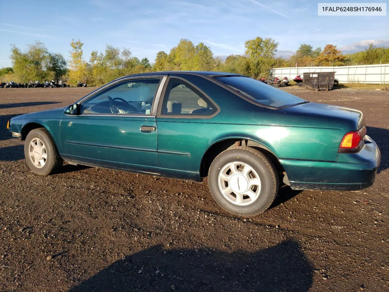 1995 Ford Thunderbird Lx VIN: 1FALP6248SH176946 Lot: 74066554