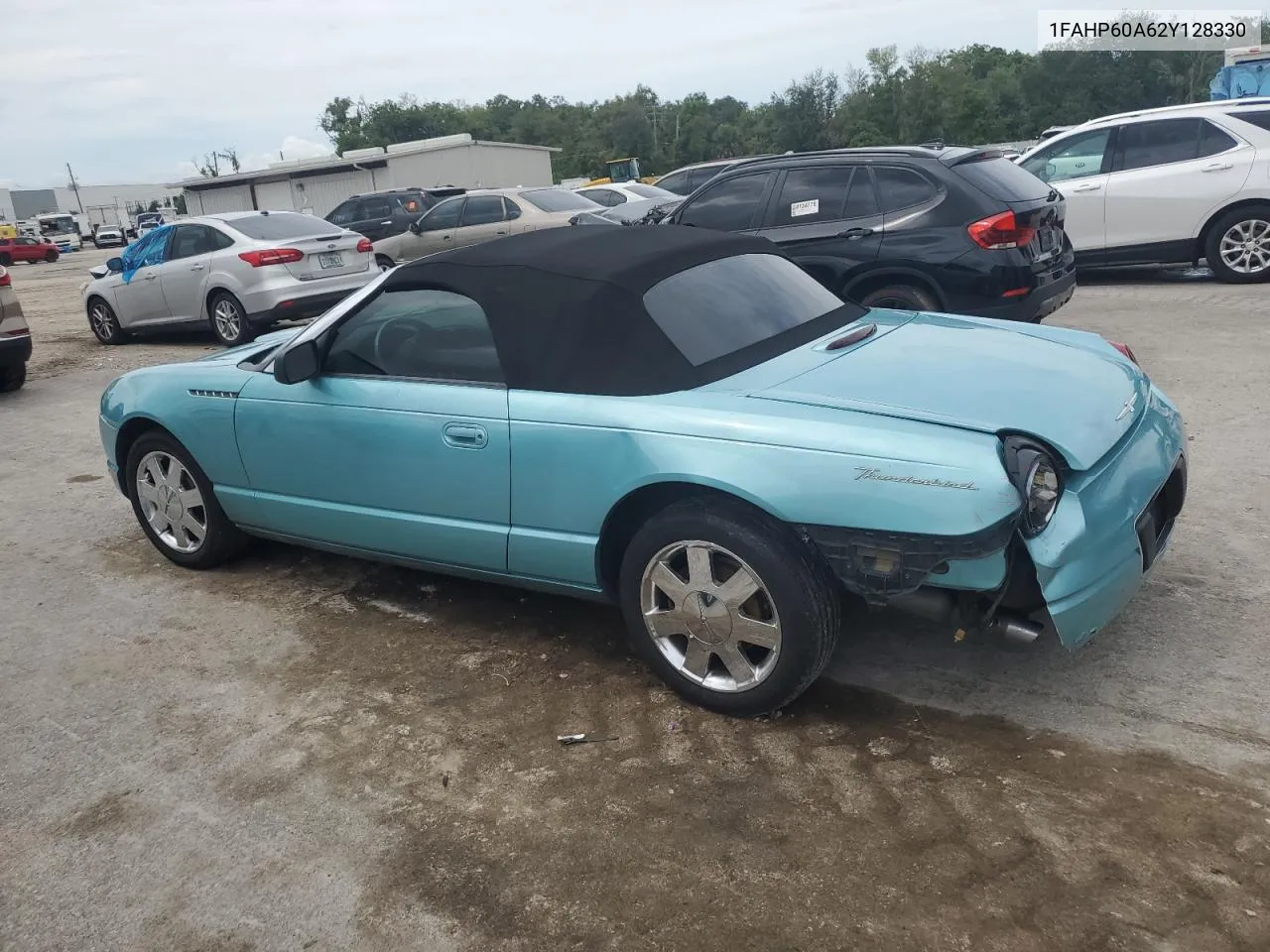 2002 Ford Thunderbird VIN: 1FAHP60A62Y128330 Lot: 71269834