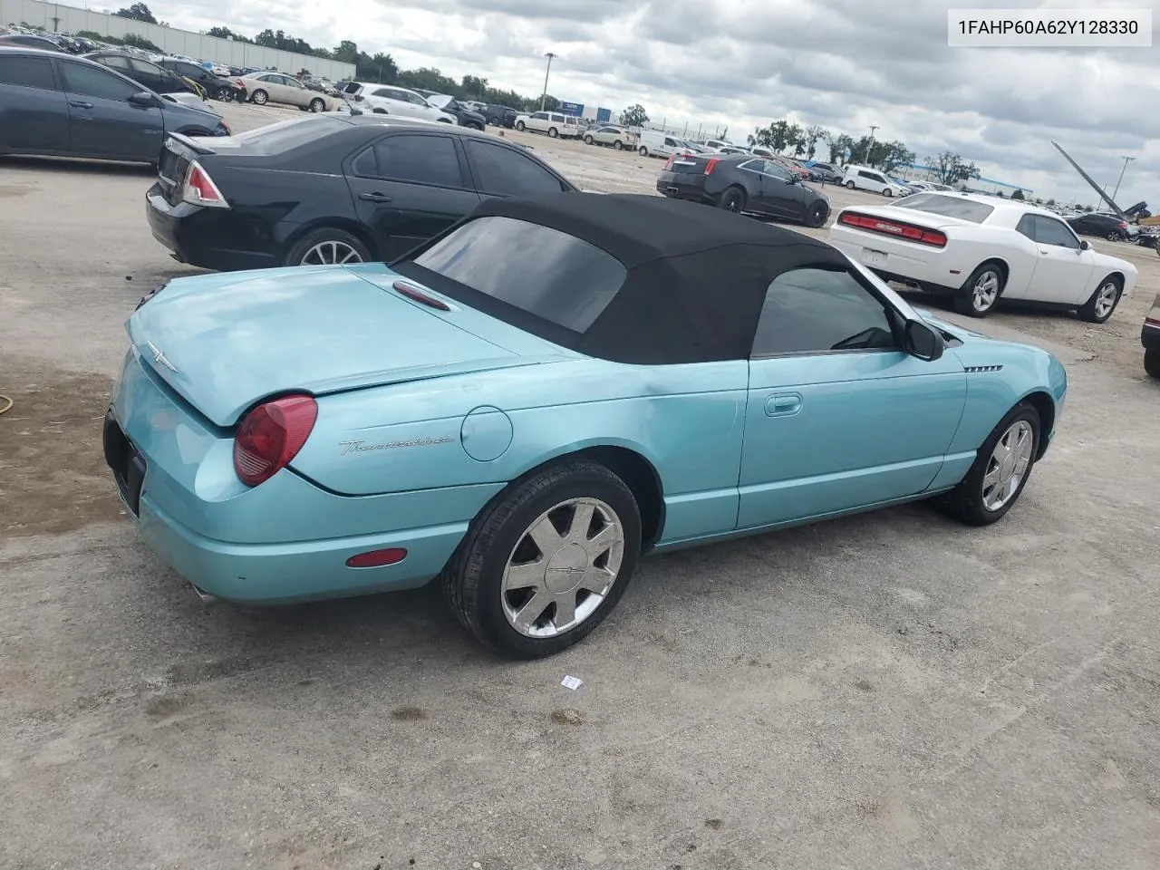 2002 Ford Thunderbird VIN: 1FAHP60A62Y128330 Lot: 71269834