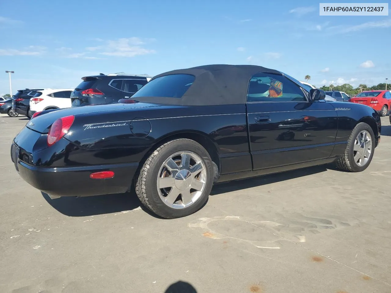 2002 Ford Thunderbird VIN: 1FAHP60A52Y122437 Lot: 73883244