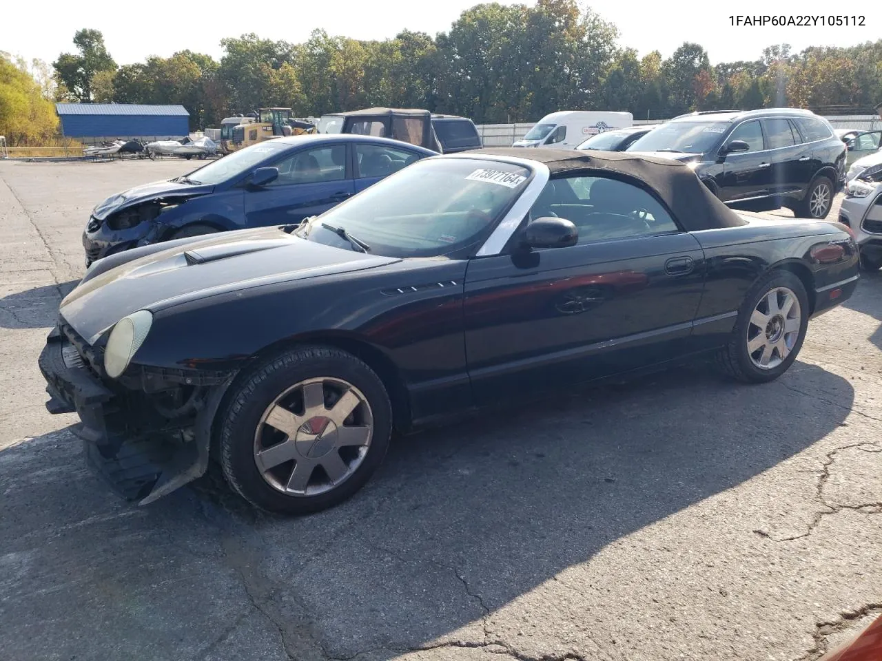 2002 Ford Thunderbird VIN: 1FAHP60A22Y105112 Lot: 73977164