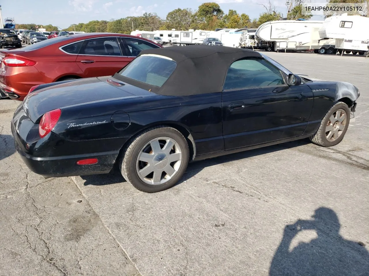 2002 Ford Thunderbird VIN: 1FAHP60A22Y105112 Lot: 73977164