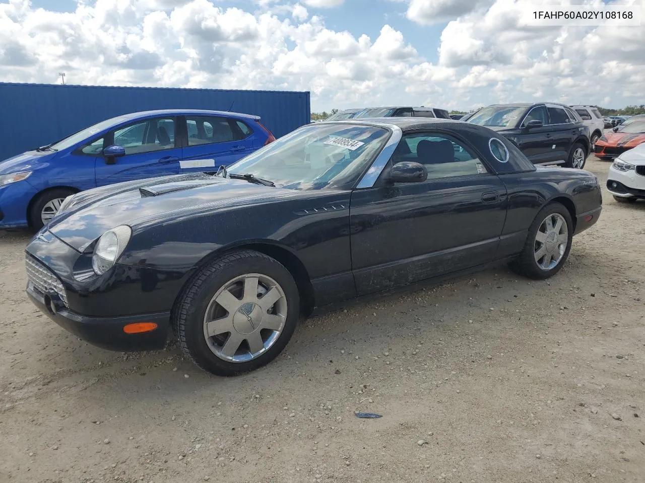 2002 Ford Thunderbird VIN: 1FAHP60A02Y108168 Lot: 74089534