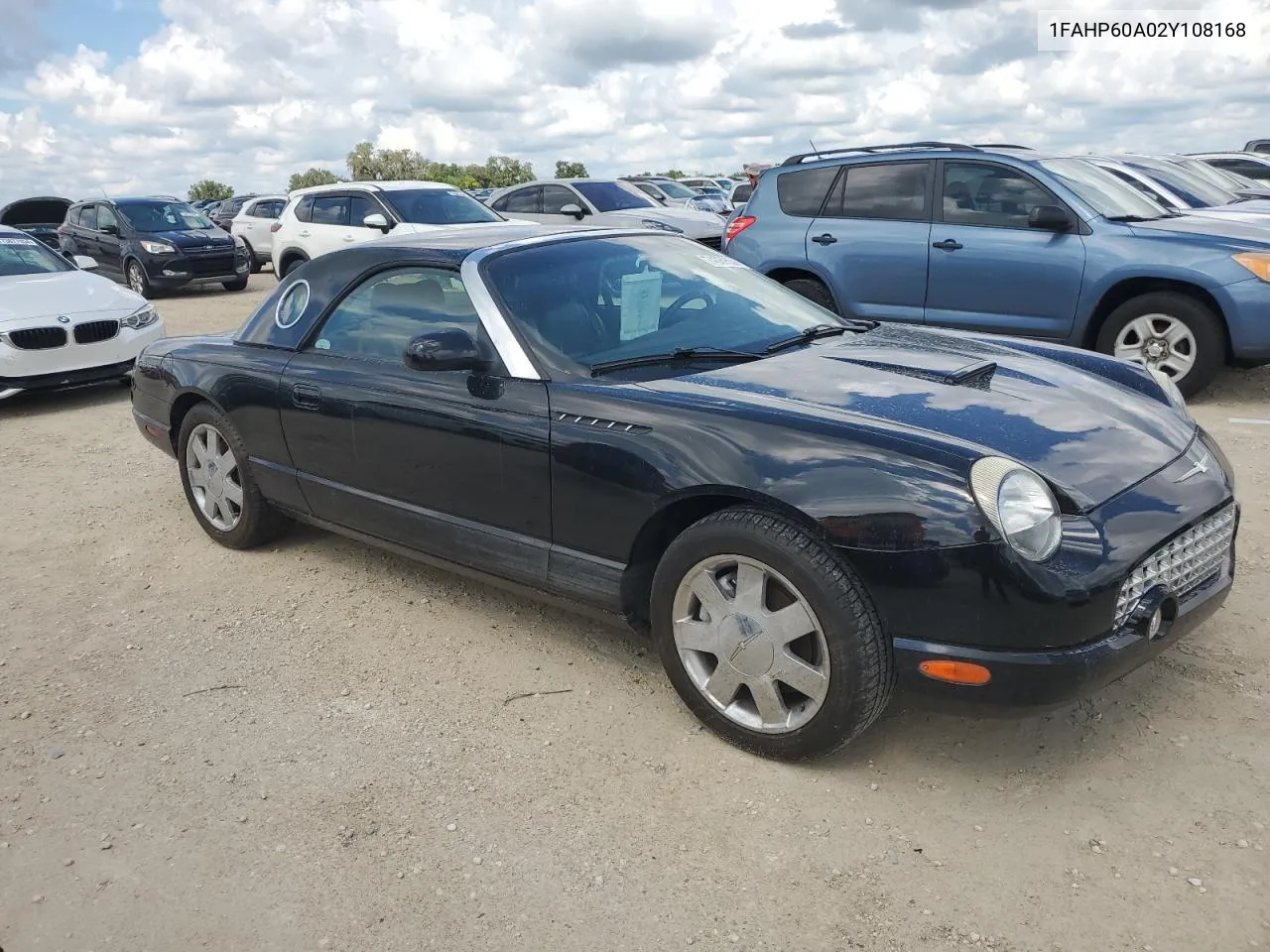 2002 Ford Thunderbird VIN: 1FAHP60A02Y108168 Lot: 74089534