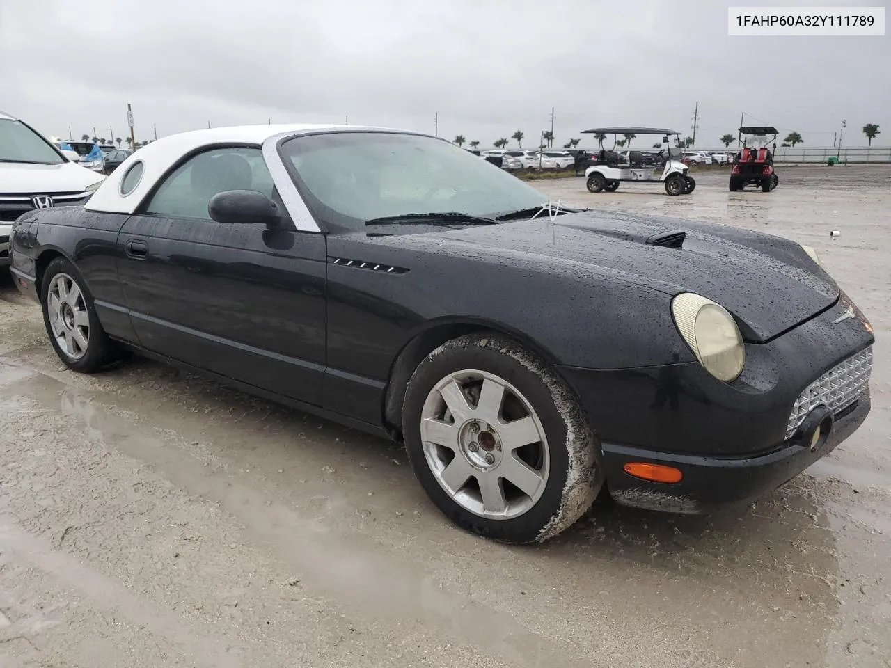 2002 Ford Thunderbird VIN: 1FAHP60A32Y111789 Lot: 74449054