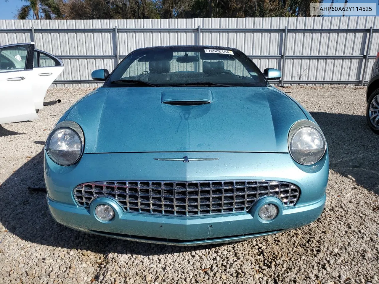 2002 Ford Thunderbird VIN: 1FAHP60A62Y114525 Lot: 75002154