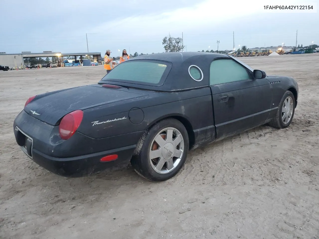 2002 Ford Thunderbird VIN: 1FAHP60A42Y122154 Lot: 77179324