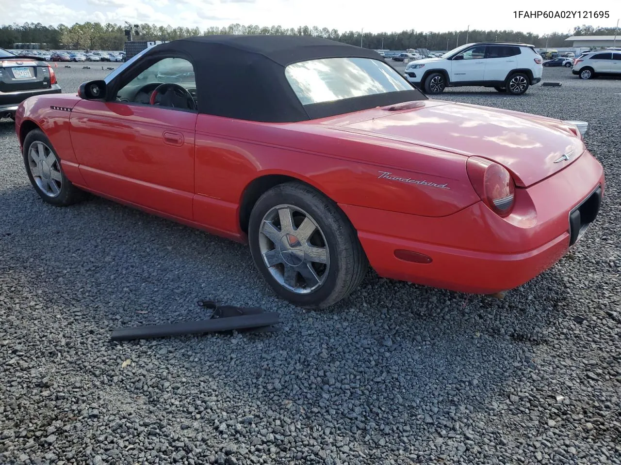 2002 Ford Thunderbird VIN: 1FAHP60A02Y121695 Lot: 77311284