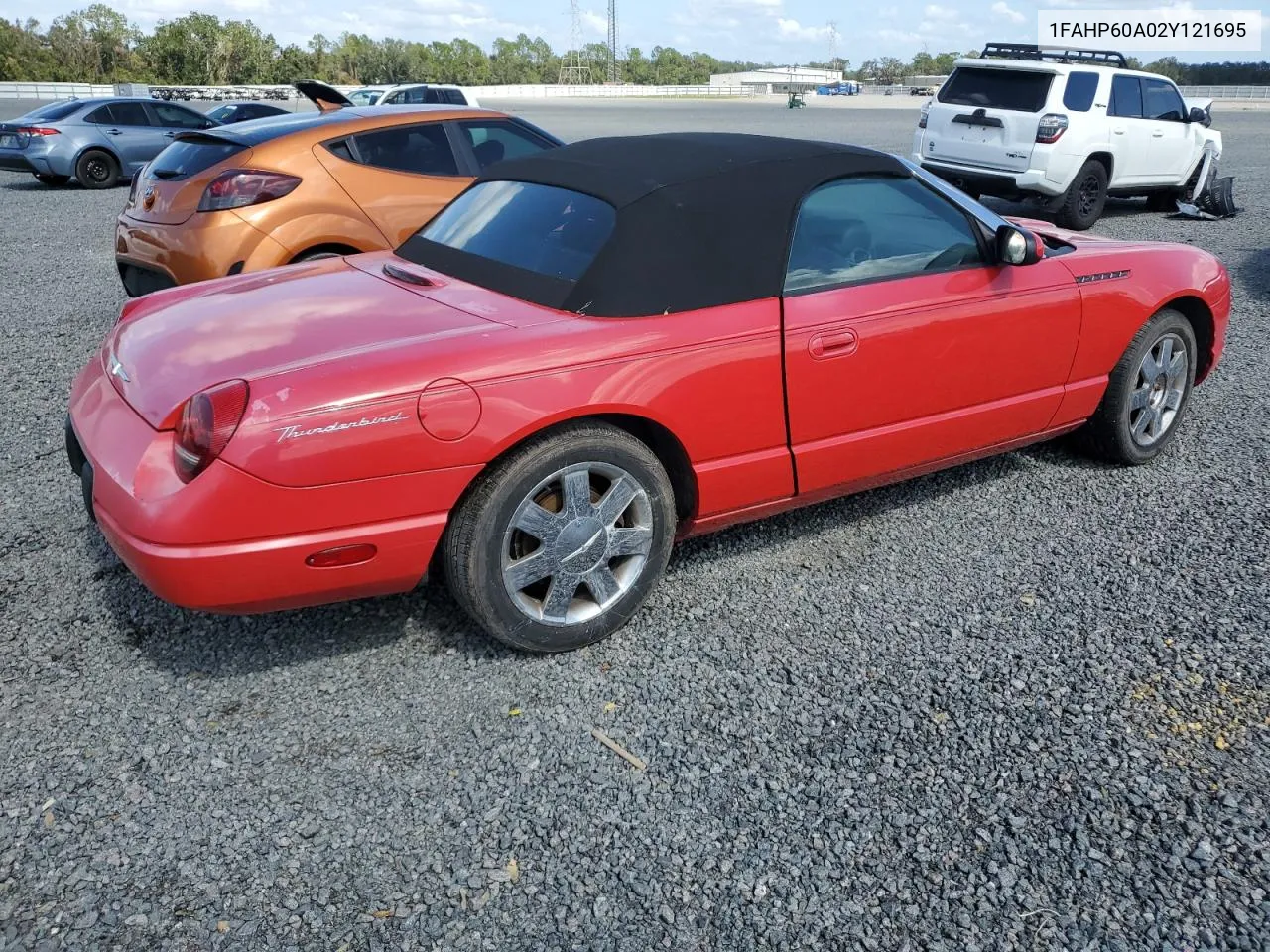 2002 Ford Thunderbird VIN: 1FAHP60A02Y121695 Lot: 77311284