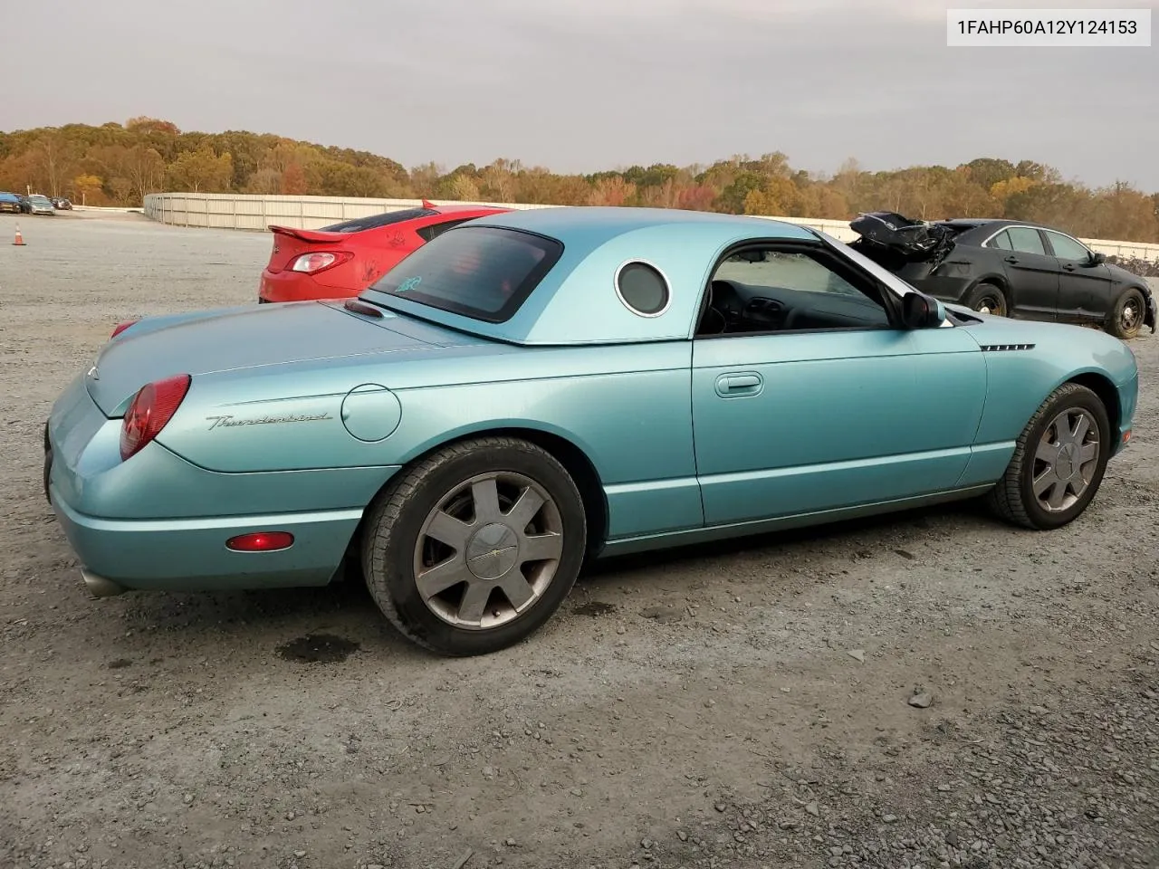 2002 Ford Thunderbird VIN: 1FAHP60A12Y124153 Lot: 77441644