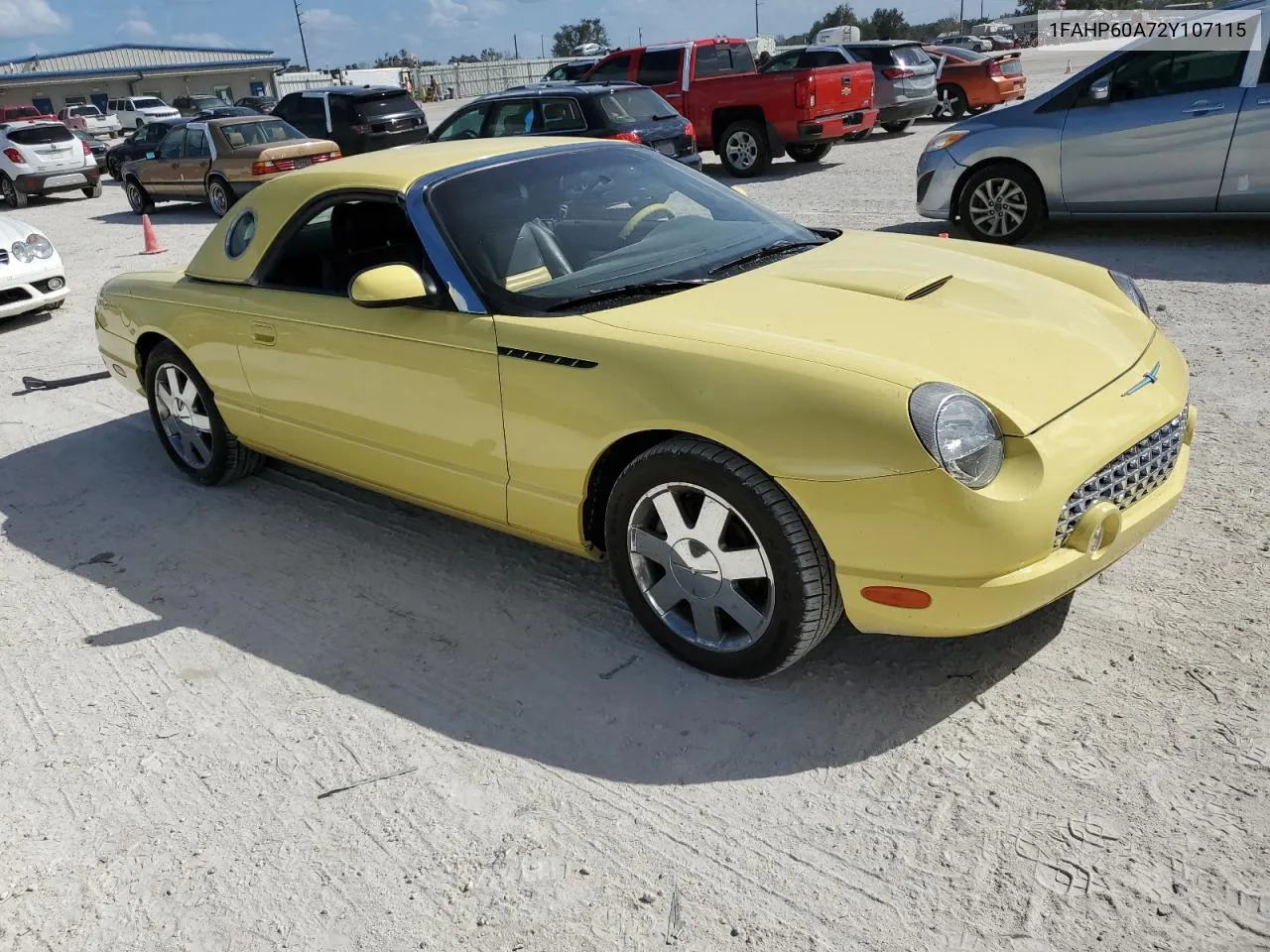 2002 Ford Thunderbird VIN: 1FAHP60A72Y107115 Lot: 77442974