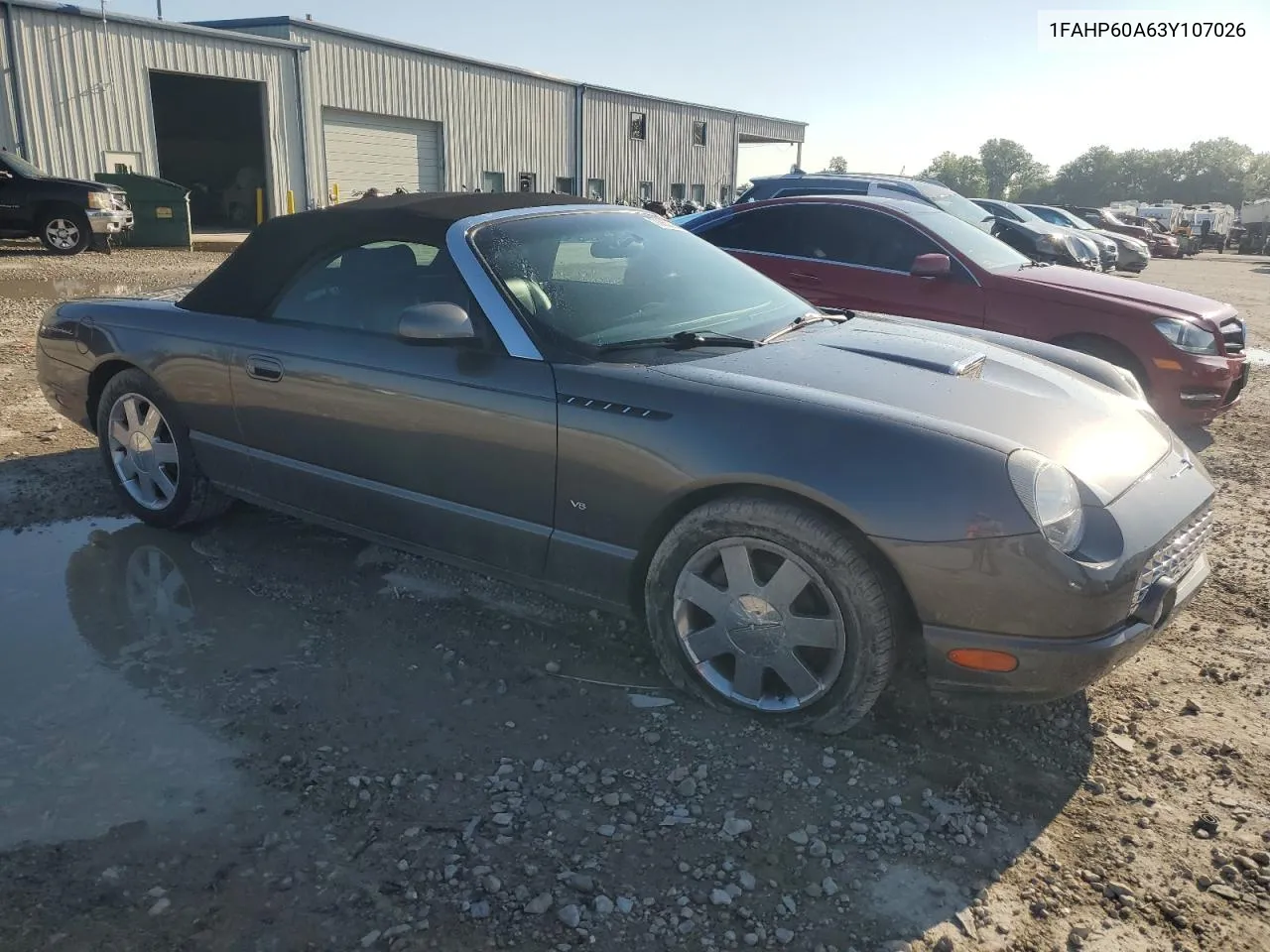 2003 Ford Thunderbird VIN: 1FAHP60A63Y107026 Lot: 70650964