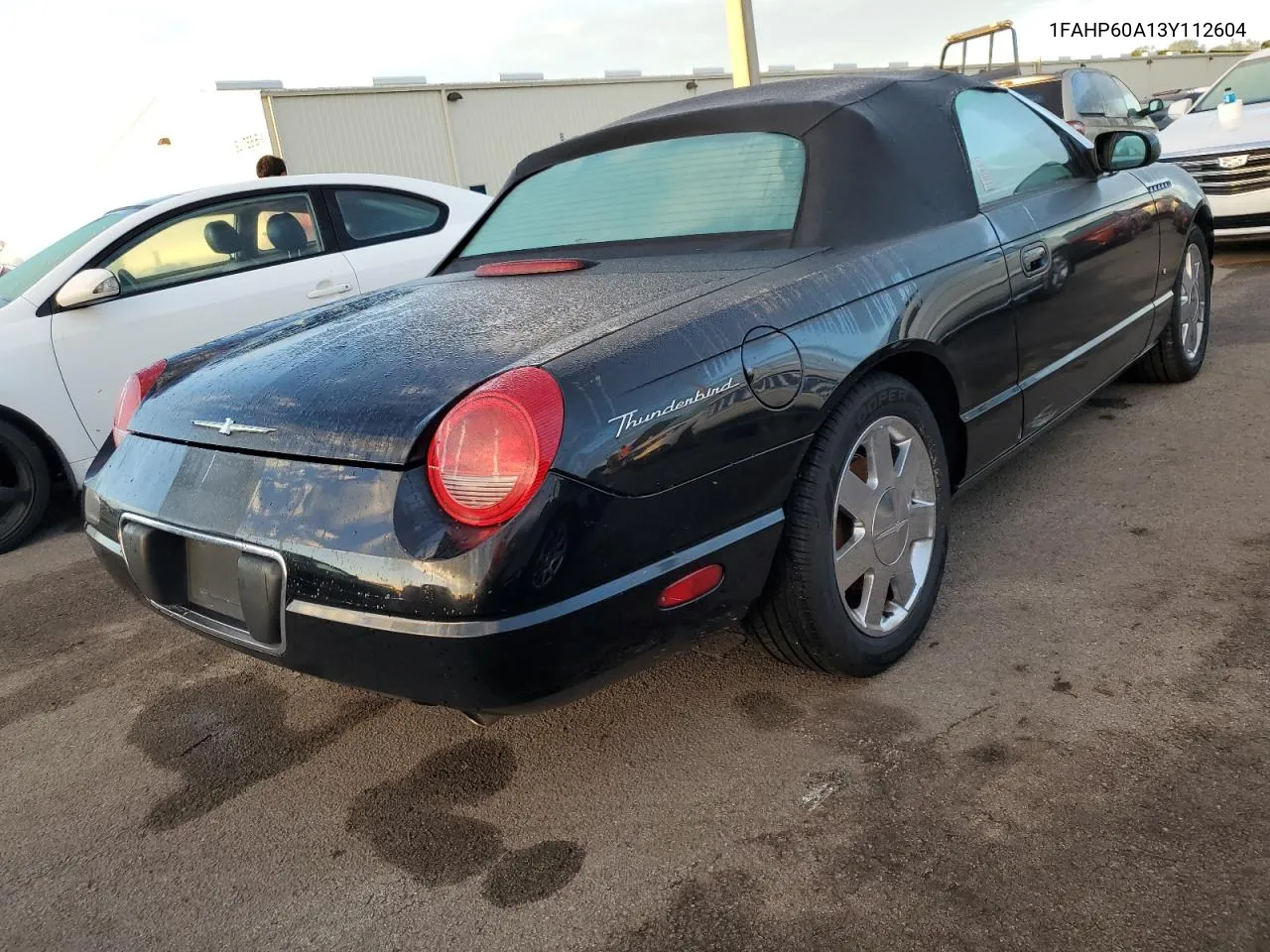 2003 Ford Thunderbird VIN: 1FAHP60A13Y112604 Lot: 74210484