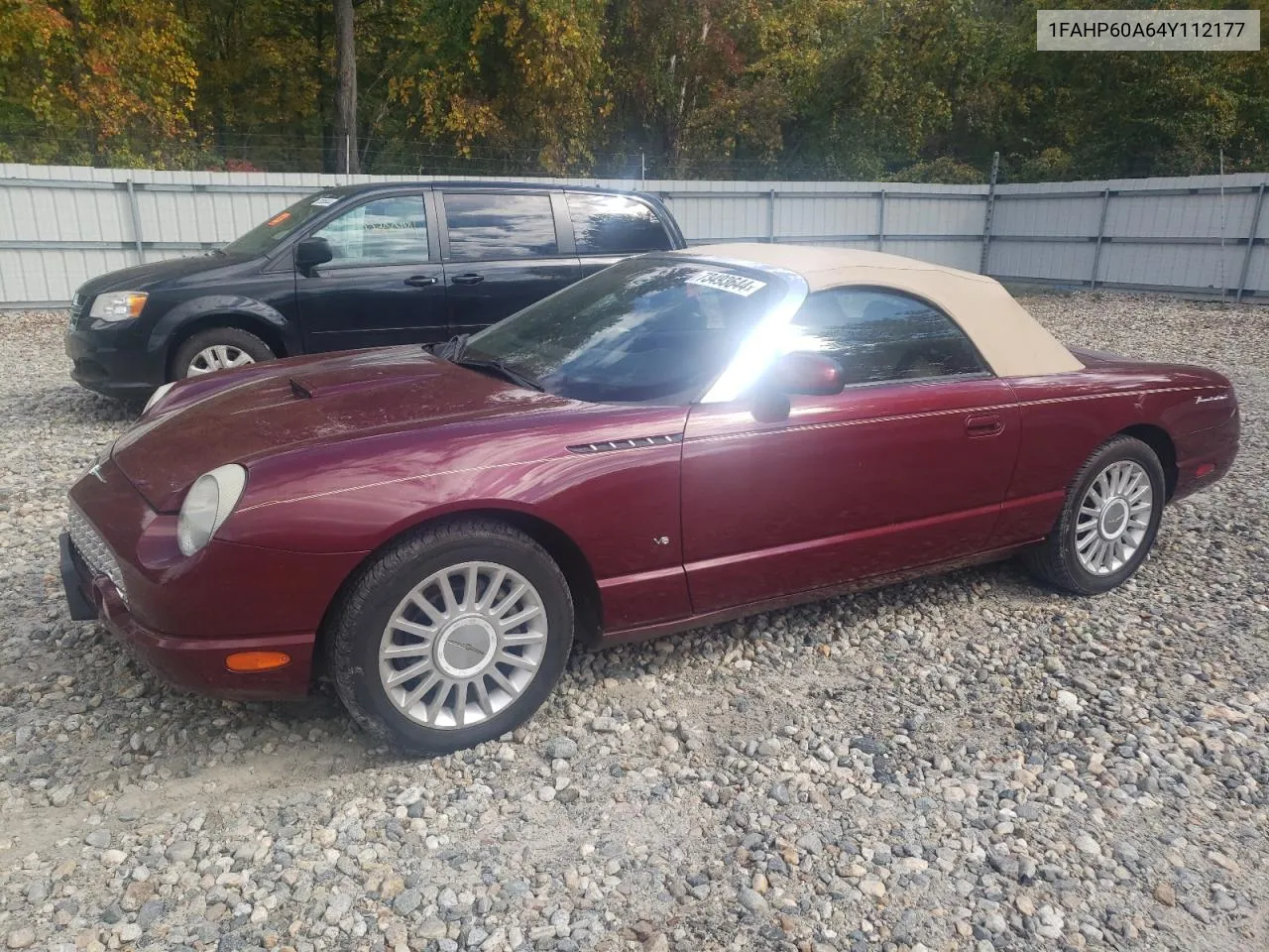 2004 Ford Thunderbird VIN: 1FAHP60A64Y112177 Lot: 73493644