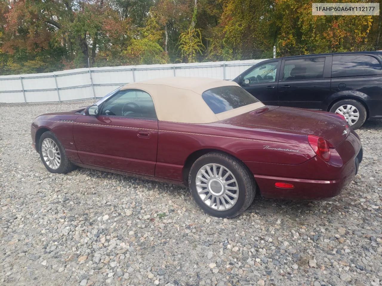 2004 Ford Thunderbird VIN: 1FAHP60A64Y112177 Lot: 73493644